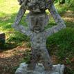 Rock Man Bird bath / planter